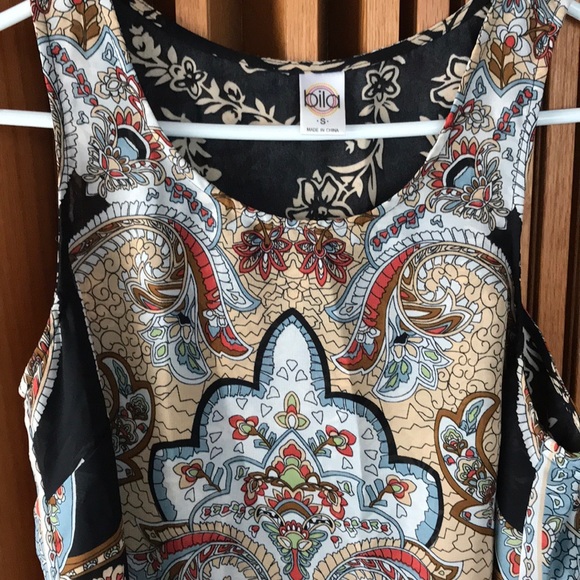 Bila Tops - Bila Tank Top Semi Sheer Tunic
